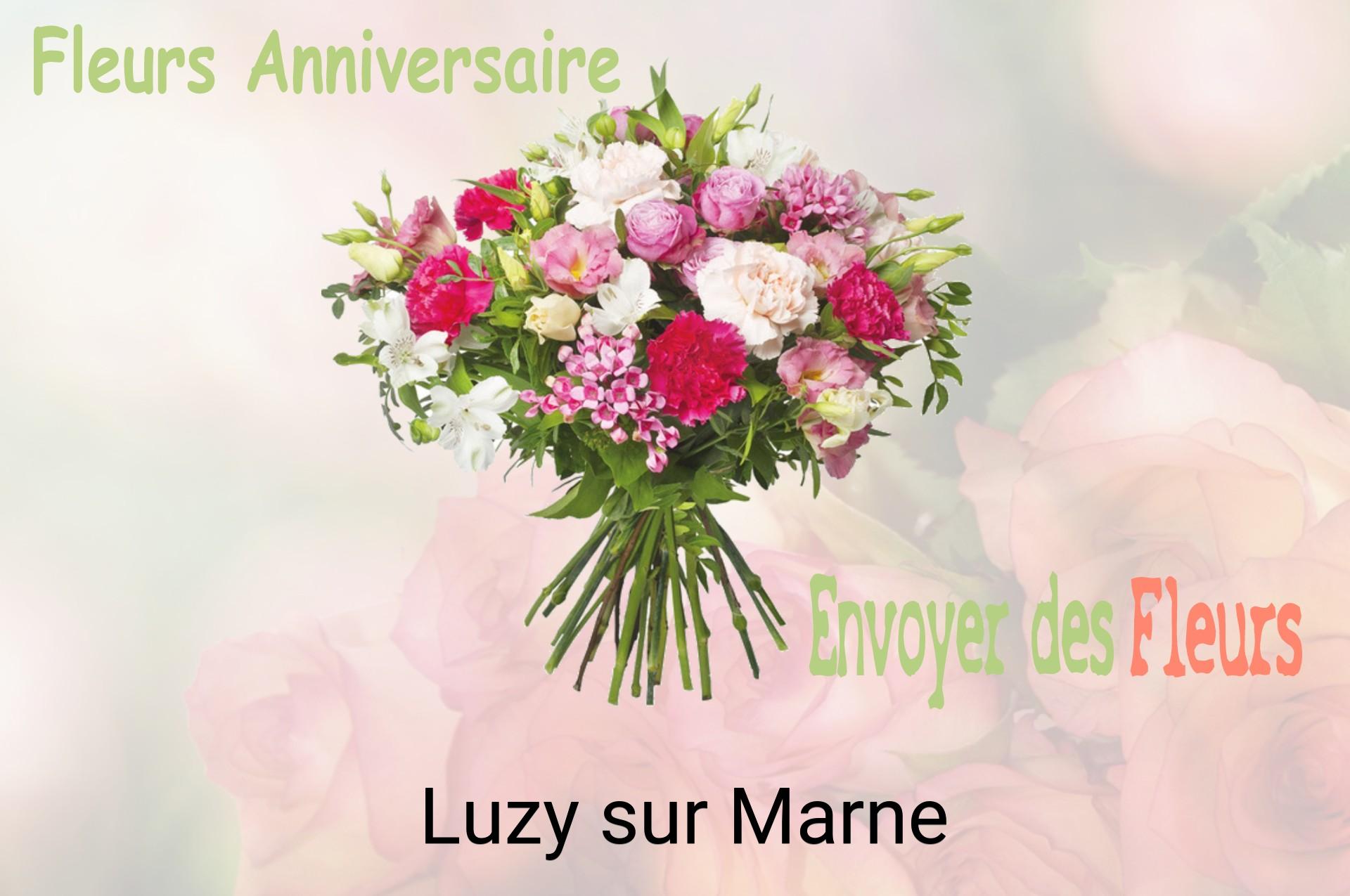 Bouquet de fleurs d’anniversaire livré à Luzy-sur-Marne