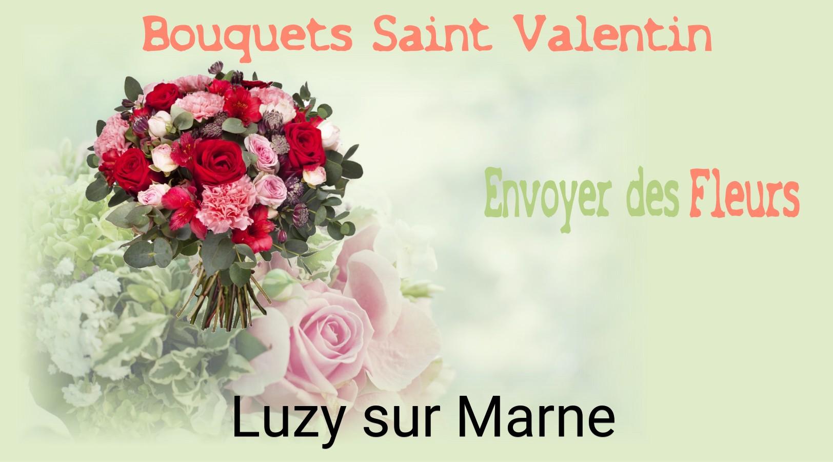 Roses de Saint-Valentin livrées à Luzy-sur-Marne
